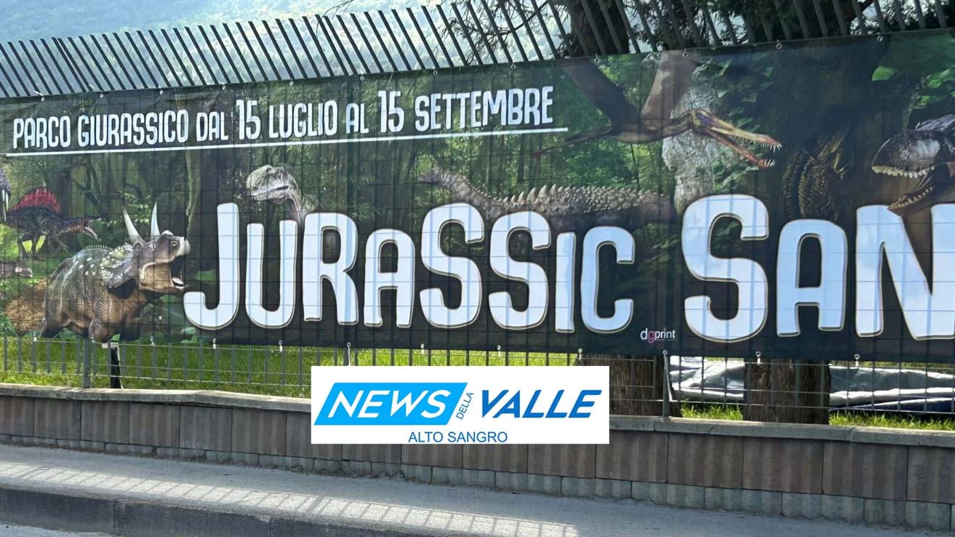 Dal 15 luglio al 15 settembre “Jurassic Sangro”, l’attrazione piu’ spettacolare dell’estate. Guarda il Promo.